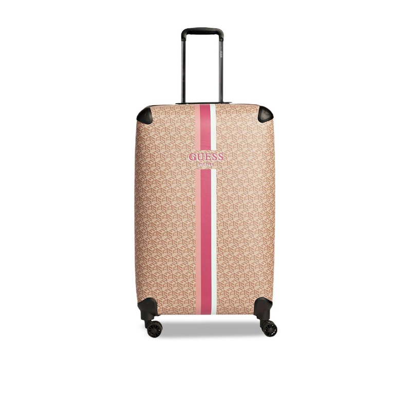 GUESS AW23 Textured Hard Sided Trolley Bag