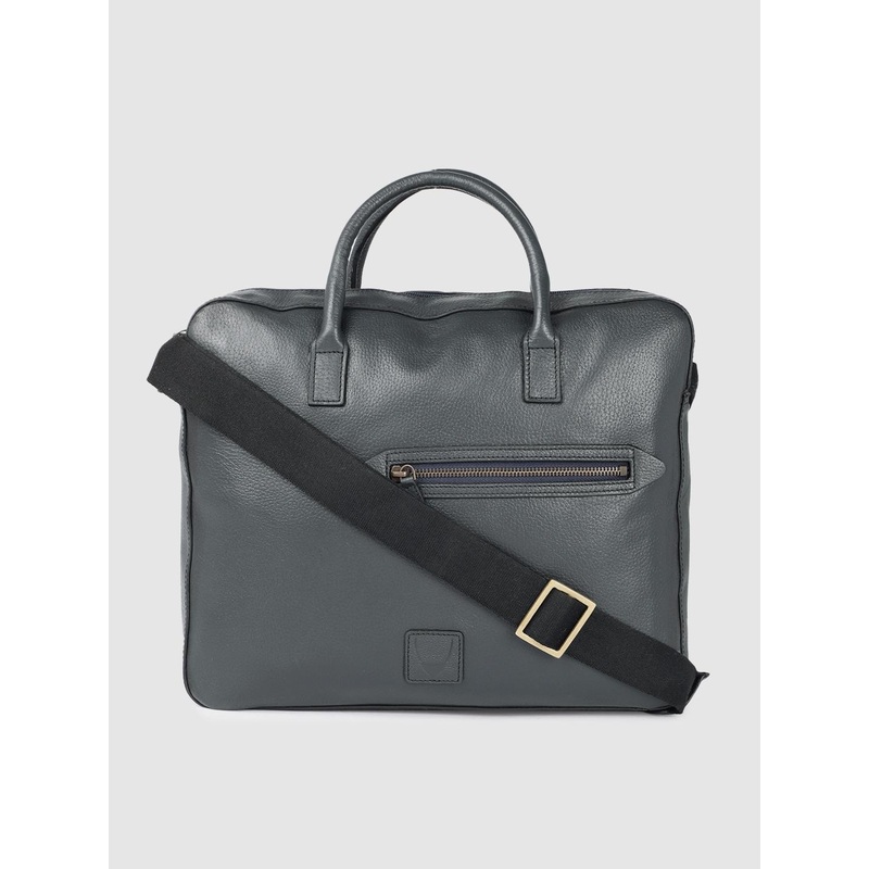 Hidesign Men Navy Blue Mackenzie Messenger Bag