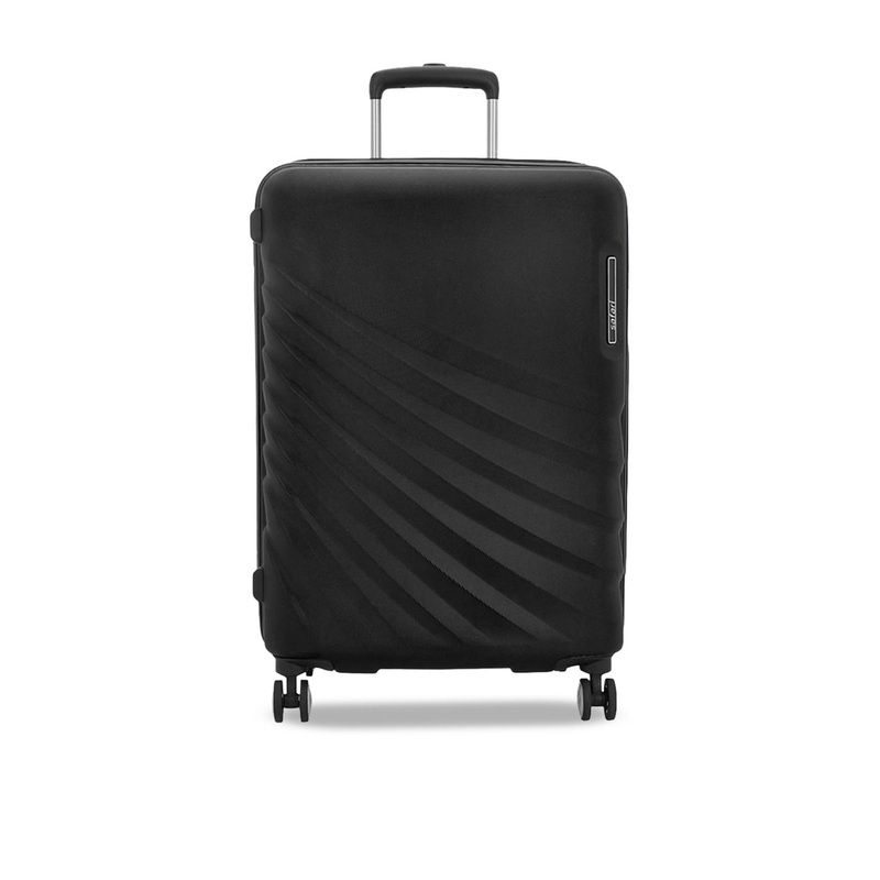 Safari Aerodyne Textured 360-Degree Rotation Hard-Sided Large Trolley Bag- 77 cm