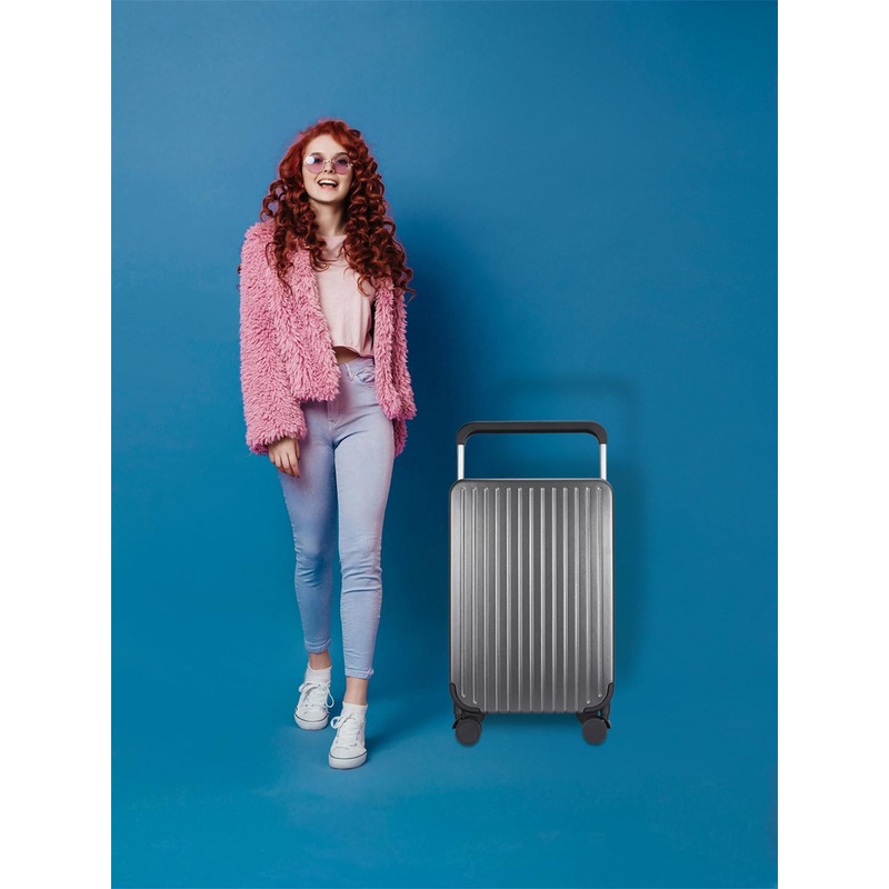 THE CLOWNFISH Unisex Hard Sided Trolley Suitcase