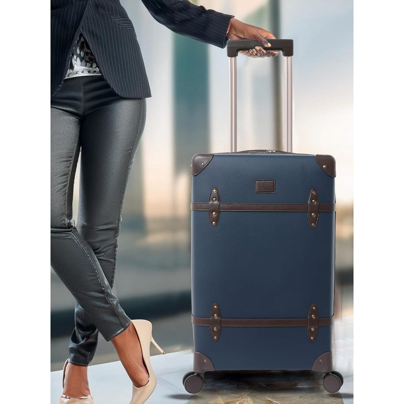 THE CLOWNFISH Vintage Series Hard-Sided Large Trolley Bag 88.4 L