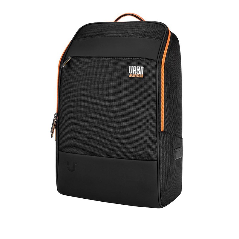 Urban Jungle By Safari Unisex Water Resistant Laptop Backpack with USB Charging -22 Liters