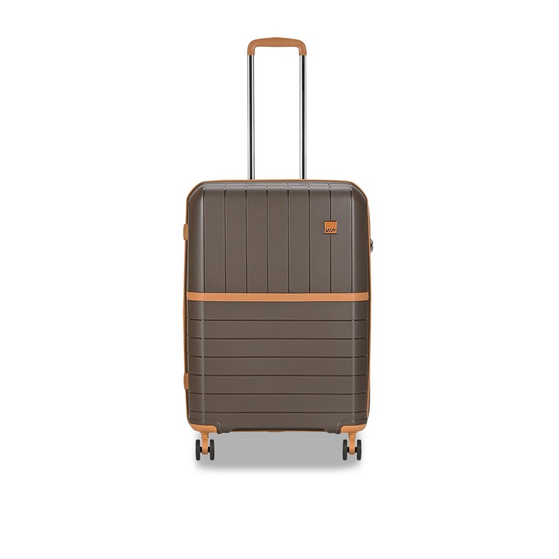 VIP Classic Striped Hard-Sided Medium Trolley Bag