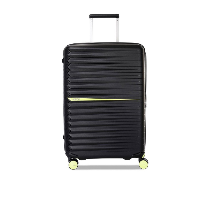 AMERICAN TOURISTER Textured Hard-Sided Water-Resistant Medium Trolley Bag