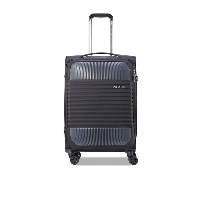 AMERICAN TOURISTER Unisex Fornax Textured Hard-Sided Trolley Bag