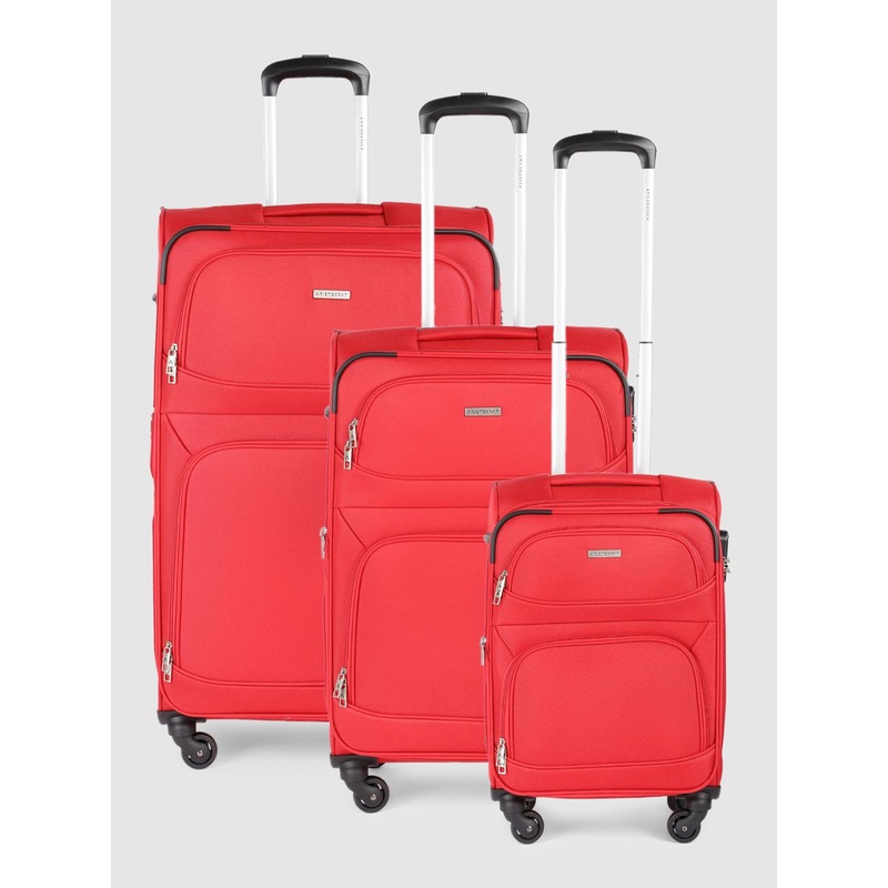 Aristocrat Set Of 3 Trigon 4W Trolley Suitcases