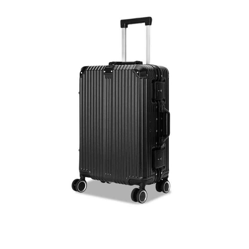 FUR JADEN The Voyager Textured Hard-Sided Medium Trolley Bag