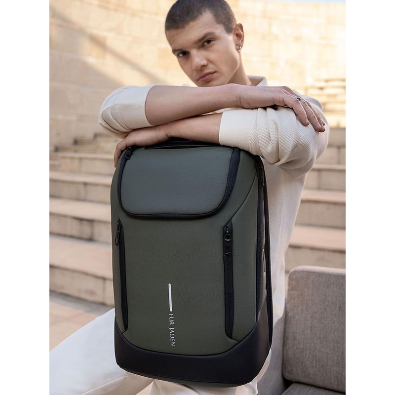 FUR JADEN Unisex Backpack with USB Charging Port