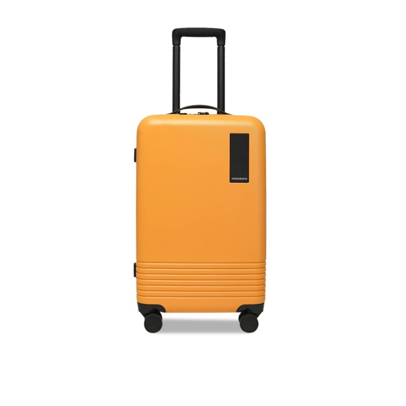 MOKOBAR Orange Solid The Check-in Medium – Beach Sunrise Trolley