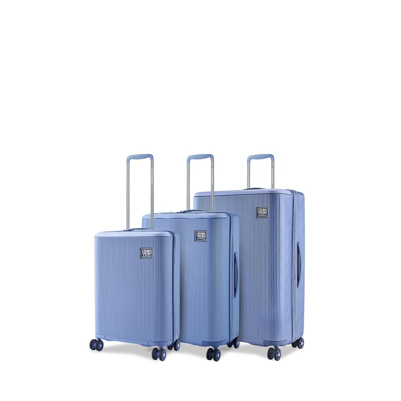 Safari By Safari Set Of 3 Light Weight Hardside Trolley Polycarboante Suitcase