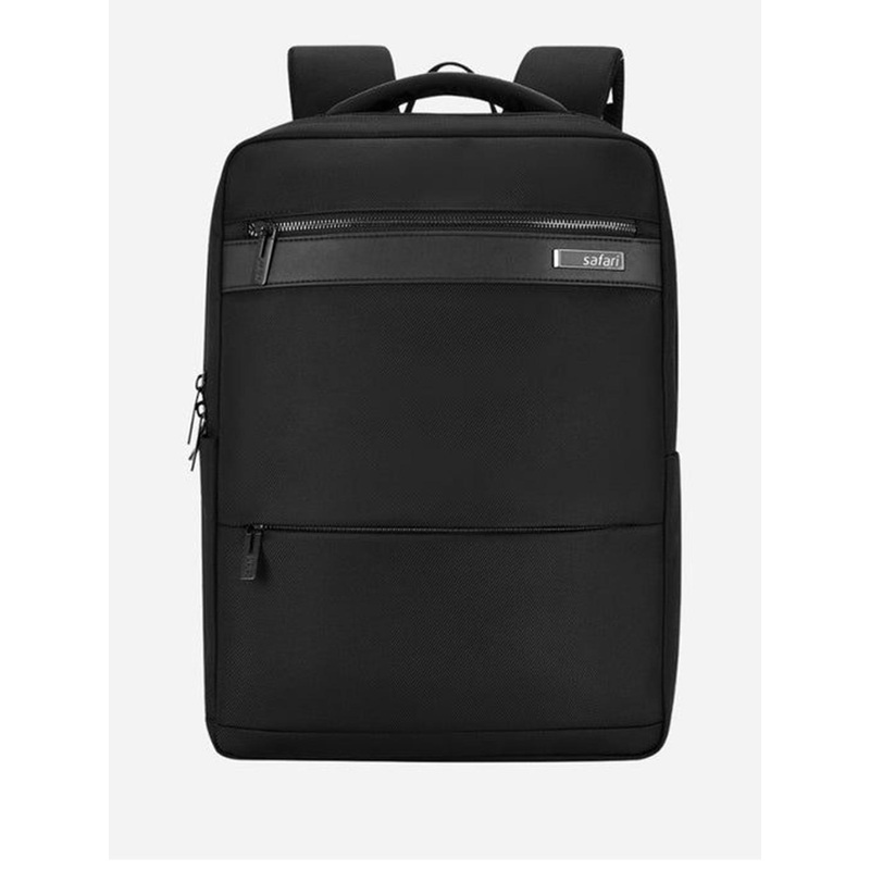 Safari Select Smart Black with Multiutility Organizer Compact Laptop Backpack 15L