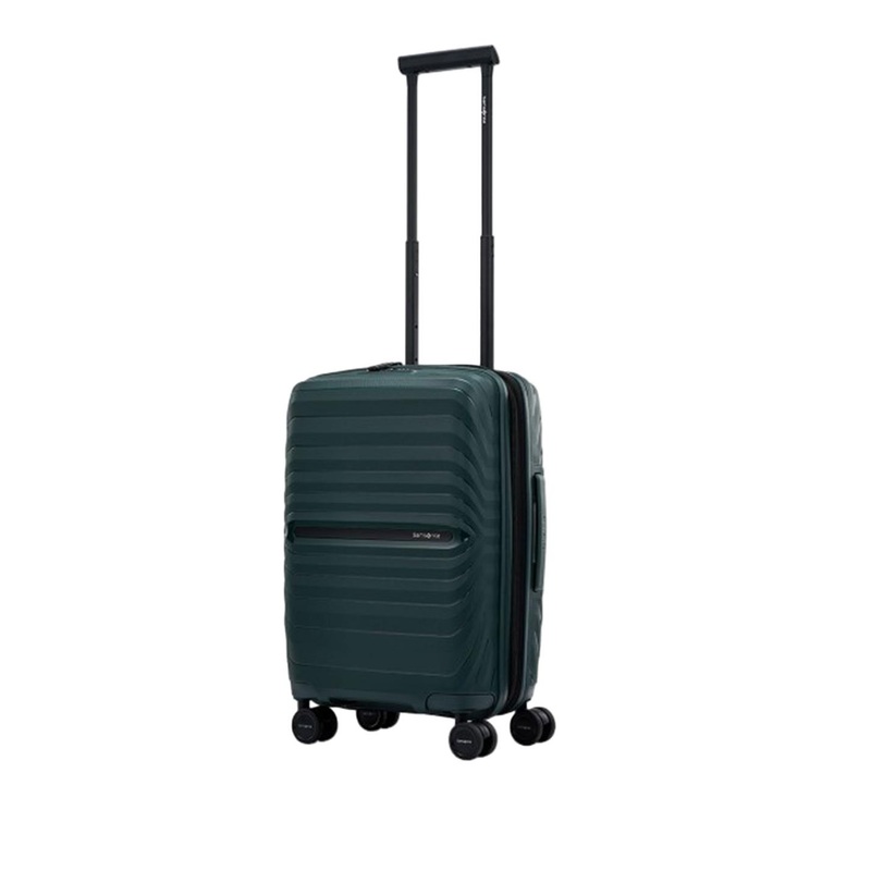 Samsonite Octolite Neo Green Expandable 55 Cms Small Cabin Trolley Bag
