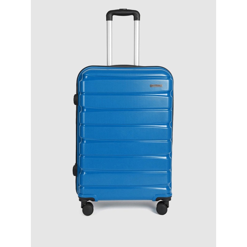 Teakwood Leathers India Hard Side Medium Trolley Bag – 57L