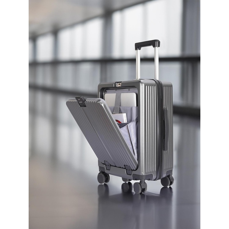 THE CLOWNFISH Wanderlux Textured Hard Sided Suitcase Trolley Bags