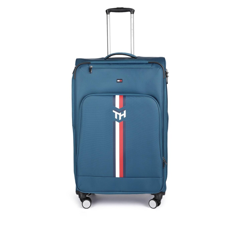 Tommy Hilfiger Striped Large Trolley Bag – 104 L