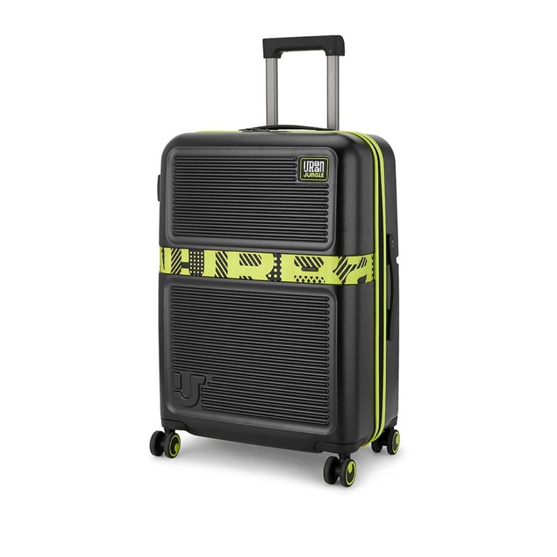 Urban Jungle By Safari Midnight Glow Hardside Trolley Medium Polycarboante Suitcase