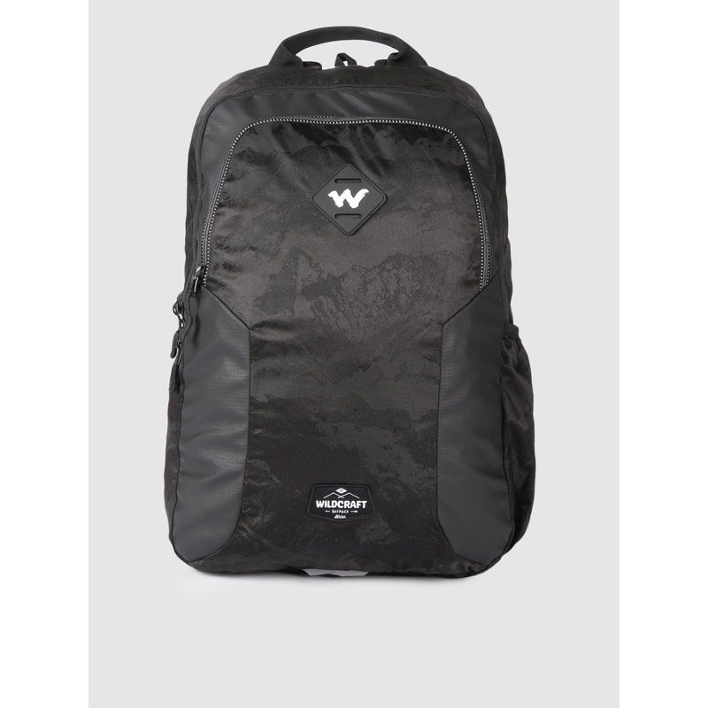 Wildcraft Unisex Black Dapper 1.0 Solid Backpack