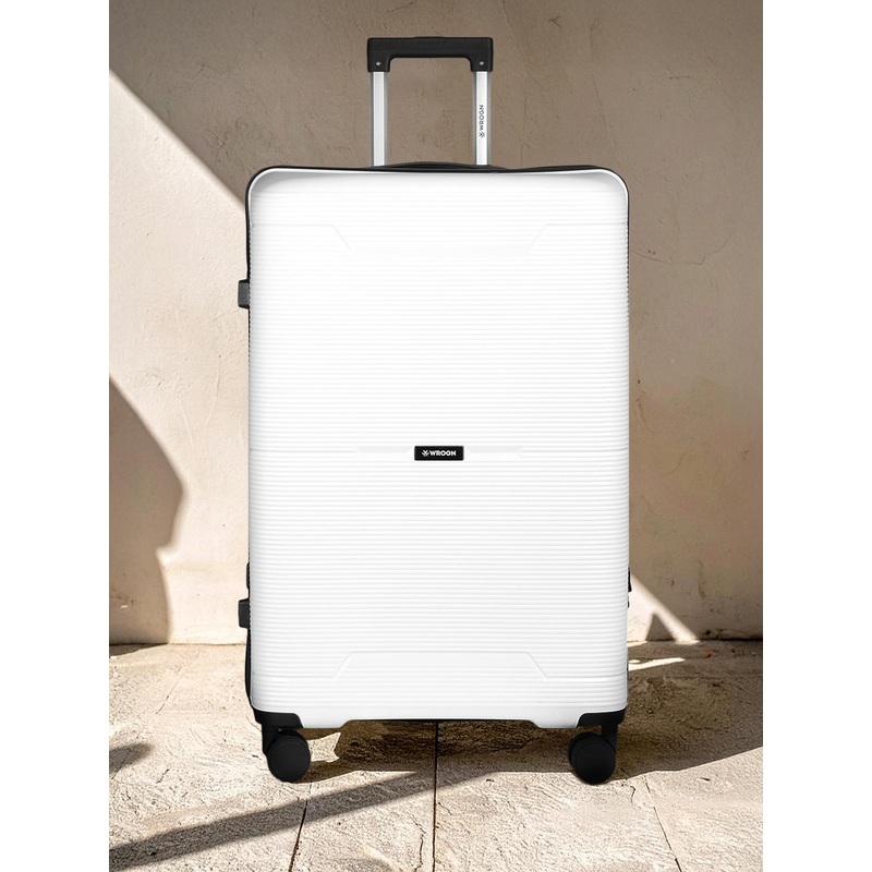 WROGN 360-Degree Rotation Hard Case Large Trolley Bag – 118.13 L