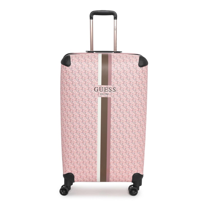 GUESS Printed Hard-Sided Large Trolley Bag