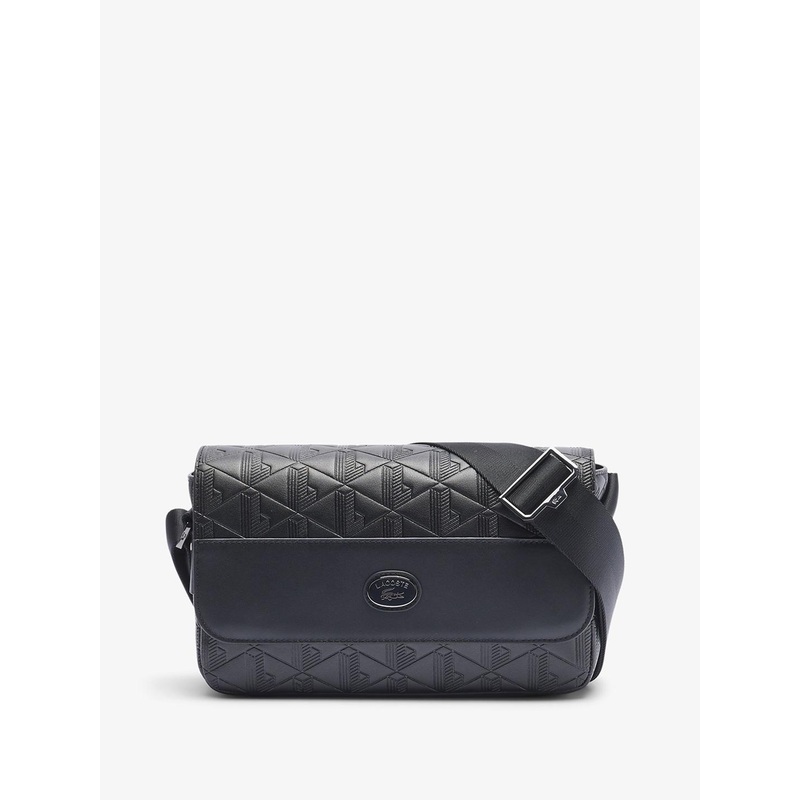 Lacoste Unisex Nomogramme Textured Miniature Satchel Bag