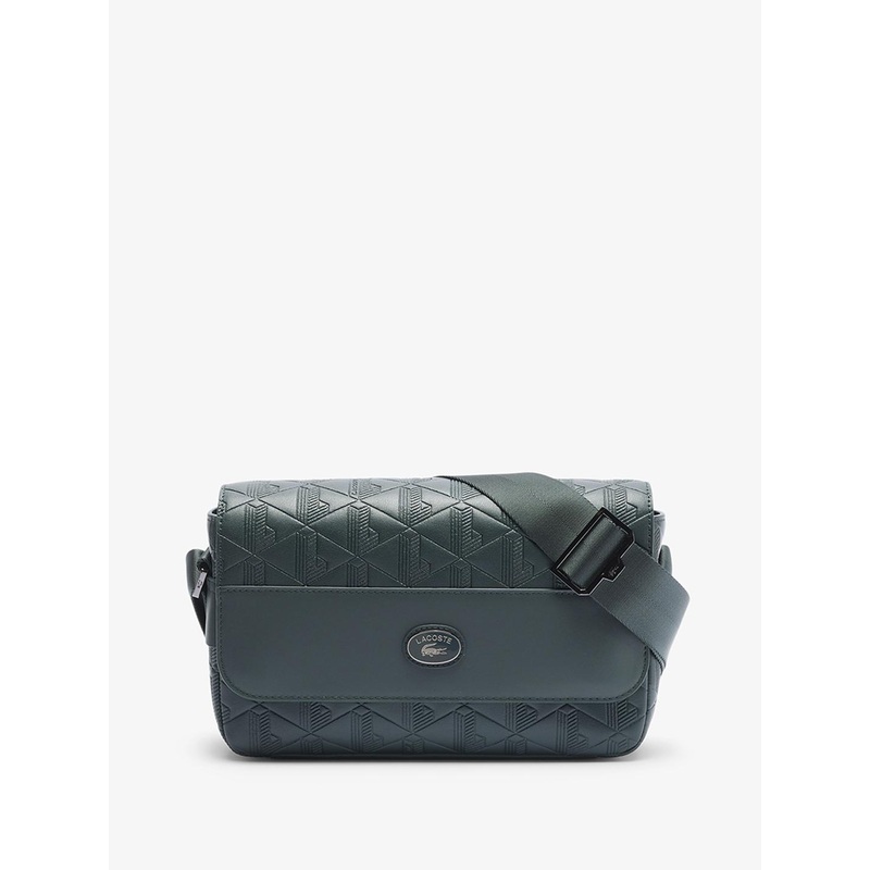 Lacoste Unisex Nomogramme Textured Miniature Sling Bag