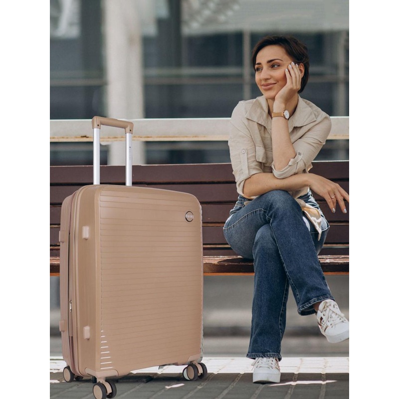 Polo Class Set Of 3 Hard Sided Trolley Suitcase