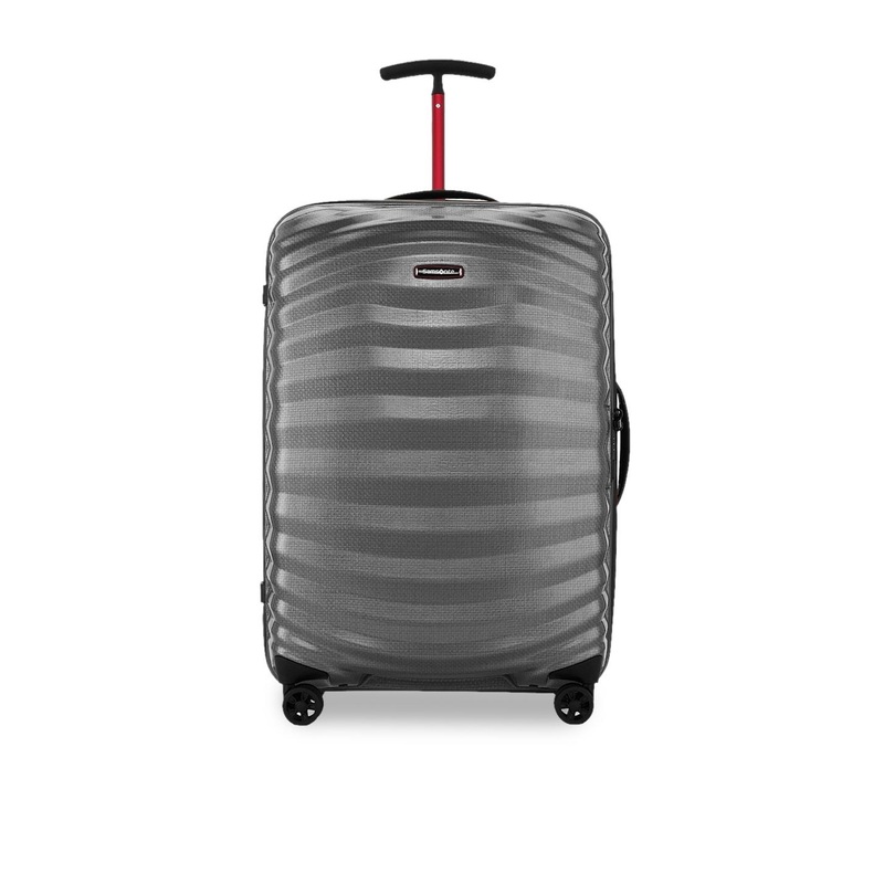Samsonite Lite-Shock DSport Spinner Textured Hard-Sided Medium Trolley Bag 69 cms