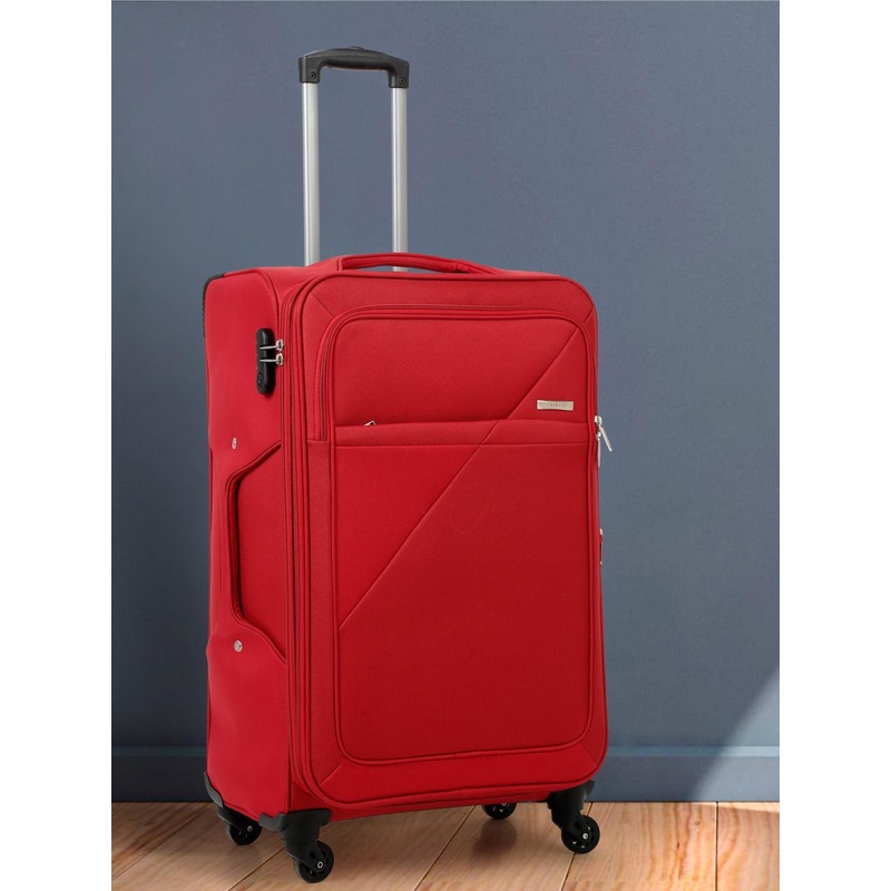 Teakwood Leathers Large Soft-Sided Trolley Bag