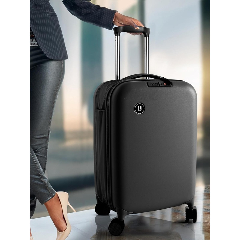 THE CLOWNFISH Valencia Hard Sided Cabin Trolley Bag