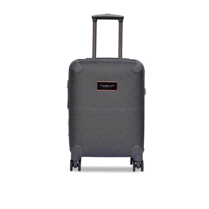 Tommy Hilfiger Jazz Printed Hard Sided Cabin Trolley Bag – 42 L