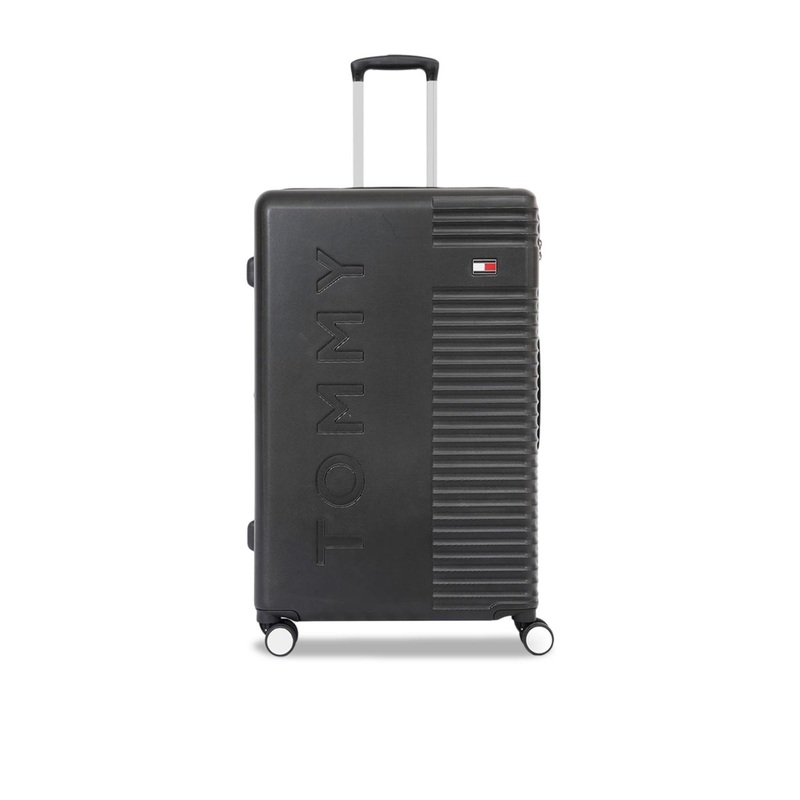 Tommy Hilfiger Rockfill Large Check-In Expander Hard Luggage Trolley Bag