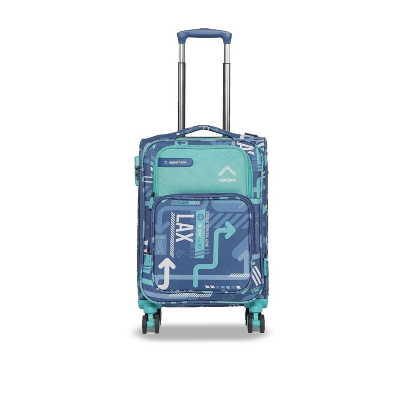 uppercase JFK Plus Printed Soft-Sided Medium Trolley Bag