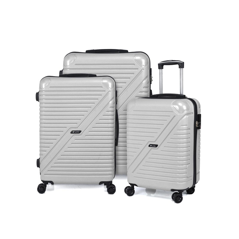V By Verage Horizon Set of 3 Hard Sided Suitcases