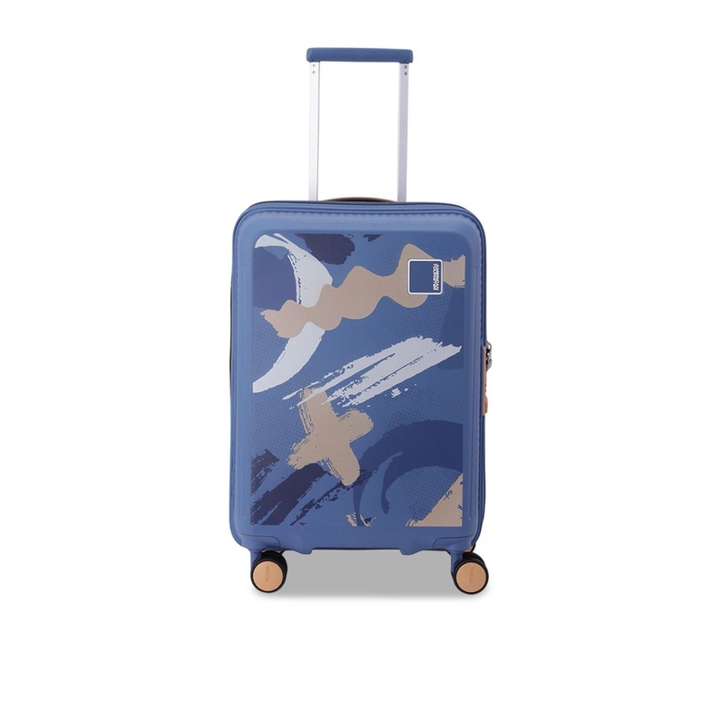 AMERICAN TOURISTER UNISEX Printed Hard-Sided Cabin Trolley Bag