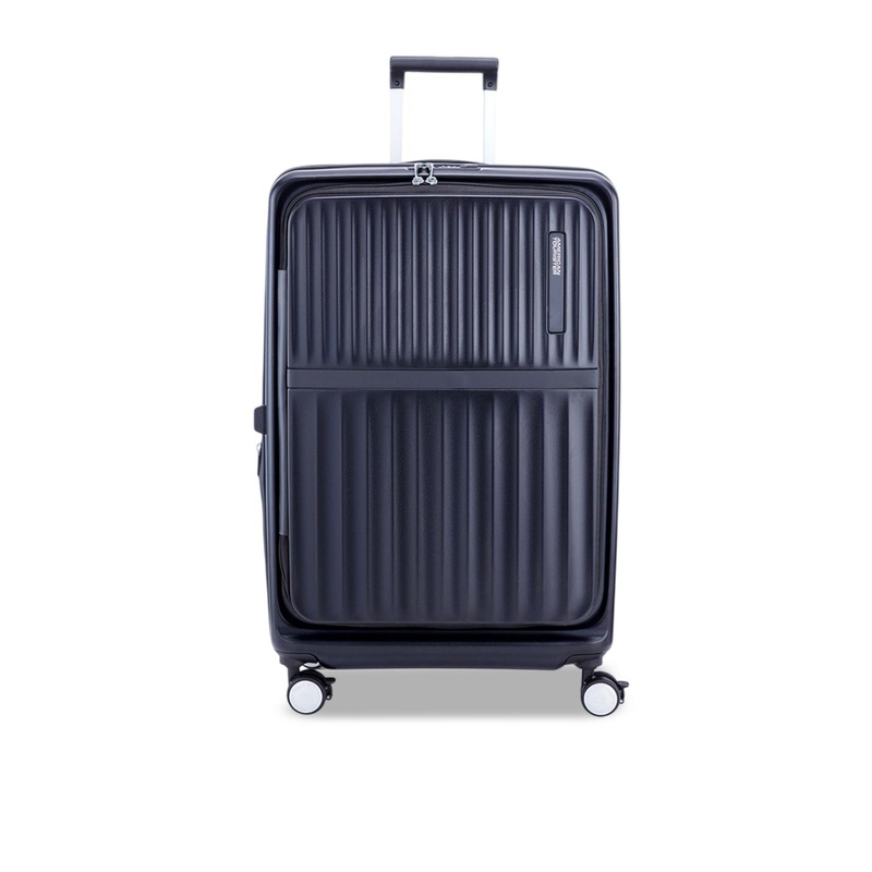 AMERICAN TOURISTER Unisex Textured Hard-Sided Water-Resistant Large Trolley Bag