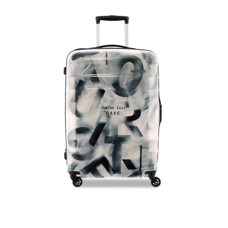 AMERICAN TOURISTER VERG Printed Hard Medium Trolley Suitcase