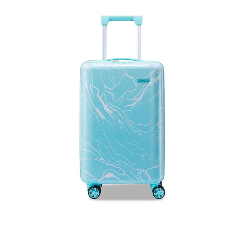 AMERICAN TOURISTER VICENZA Spinner Printed  Hardsided Small Trolley Suitcase