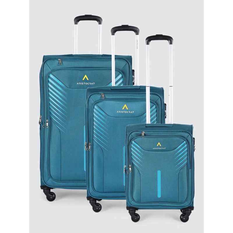 Aristocrat Set of 3 Skyway Trolley Suitcases – Cabin, Medium & Large