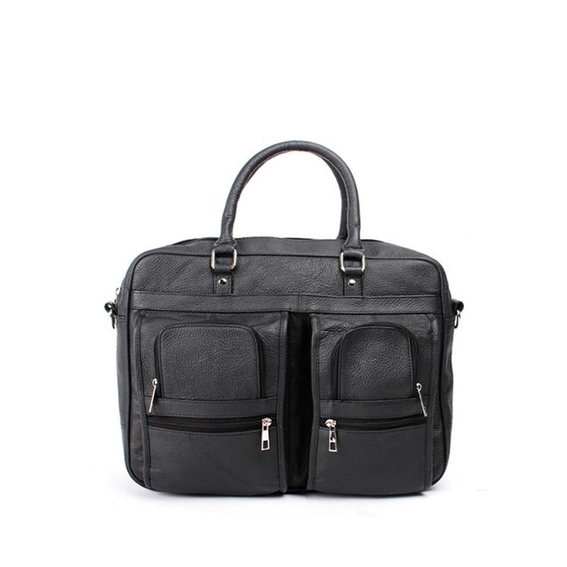 CIMONI Men Leather Laptop Bag