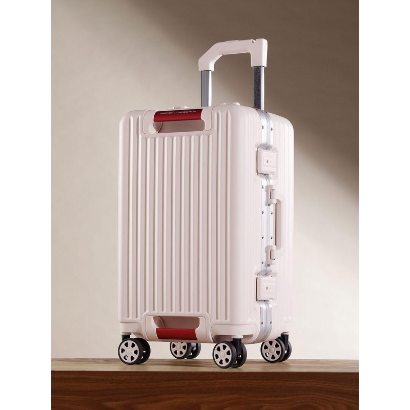 French Connection 360-Degree Rotation Hard Case Cabin Size Trolley Bag