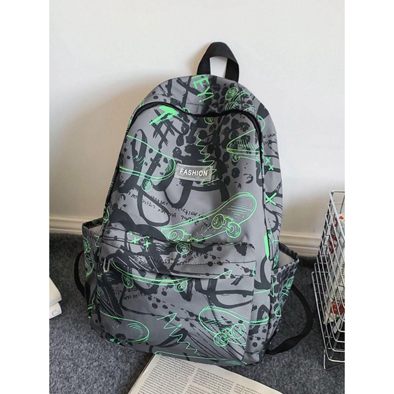 Mast & Harbour Men Graphic Backpack