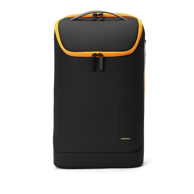 MOKOBARA Unisex Black Nylon Backpack