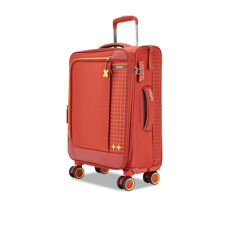 Safari Printed Soft-Sided Large Trolley Bag