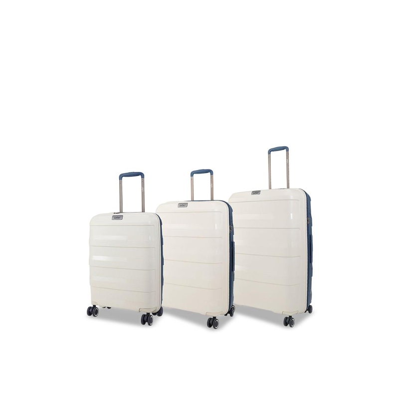 Safari Select Aeroglide Set of 3 Blue Premium Lightweight with TSA Lock Trolley Bag