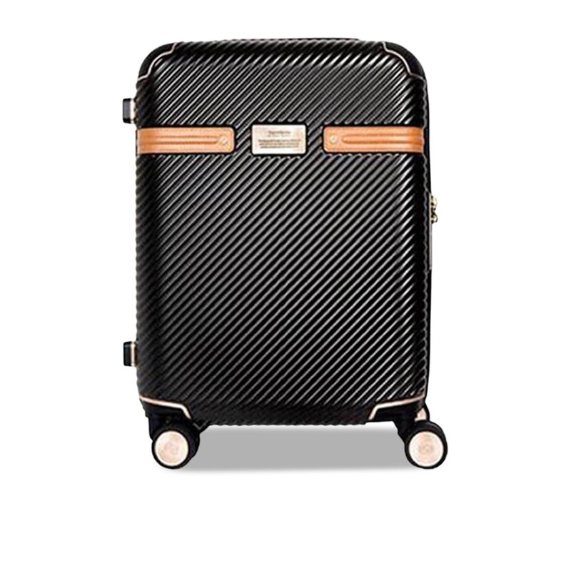 Samsonite SBL RICHMOND II Textured Hard Sided Medium Trolley Bag-68 cm