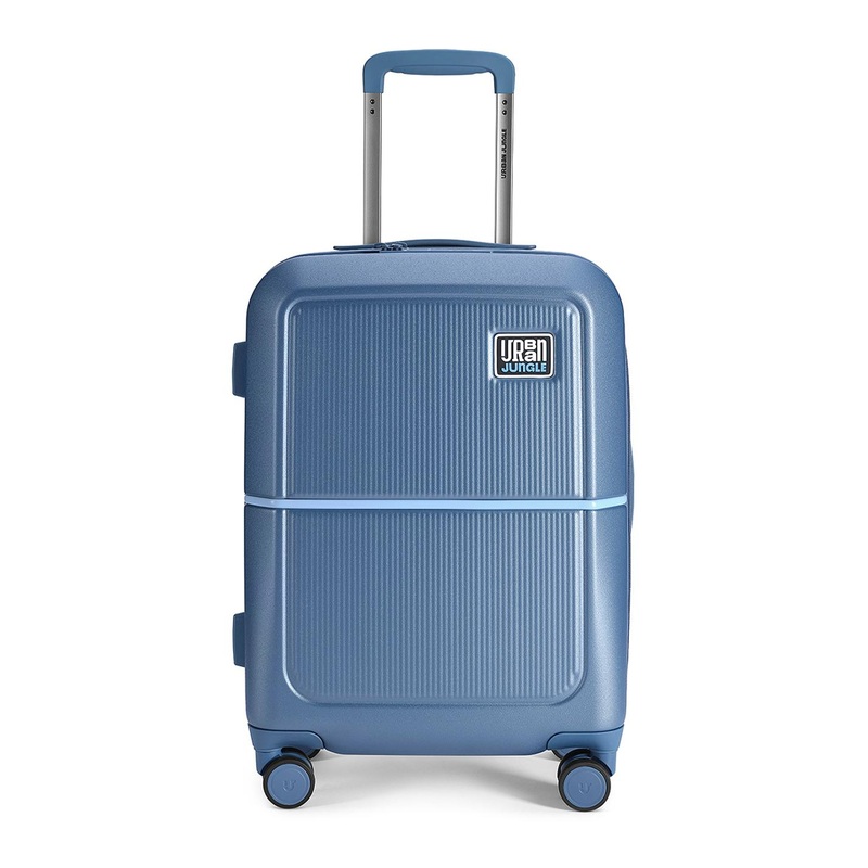 Urban Jungle By Safari Blue Cabin Hardside Trolley Polycarboante Suitcase