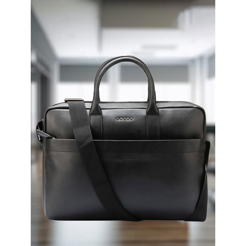 Cross Men Textured Vegan Leather Messenger Bag