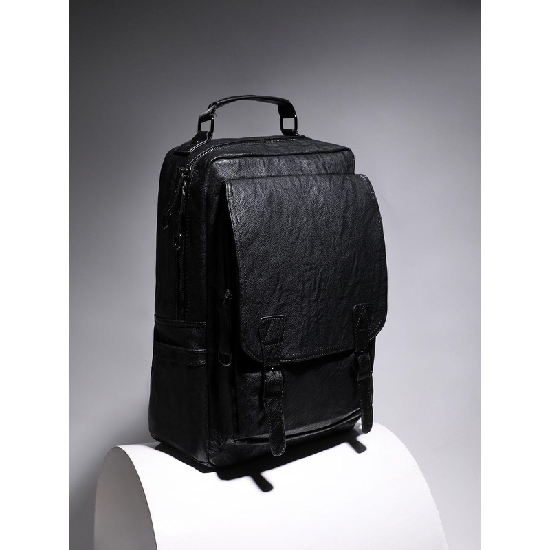 French Accent Men Yoke-Style Backpack