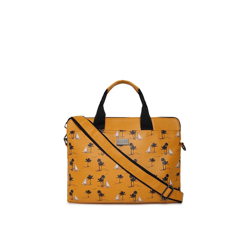 KLEIO Unisex Printed Laptop Bag