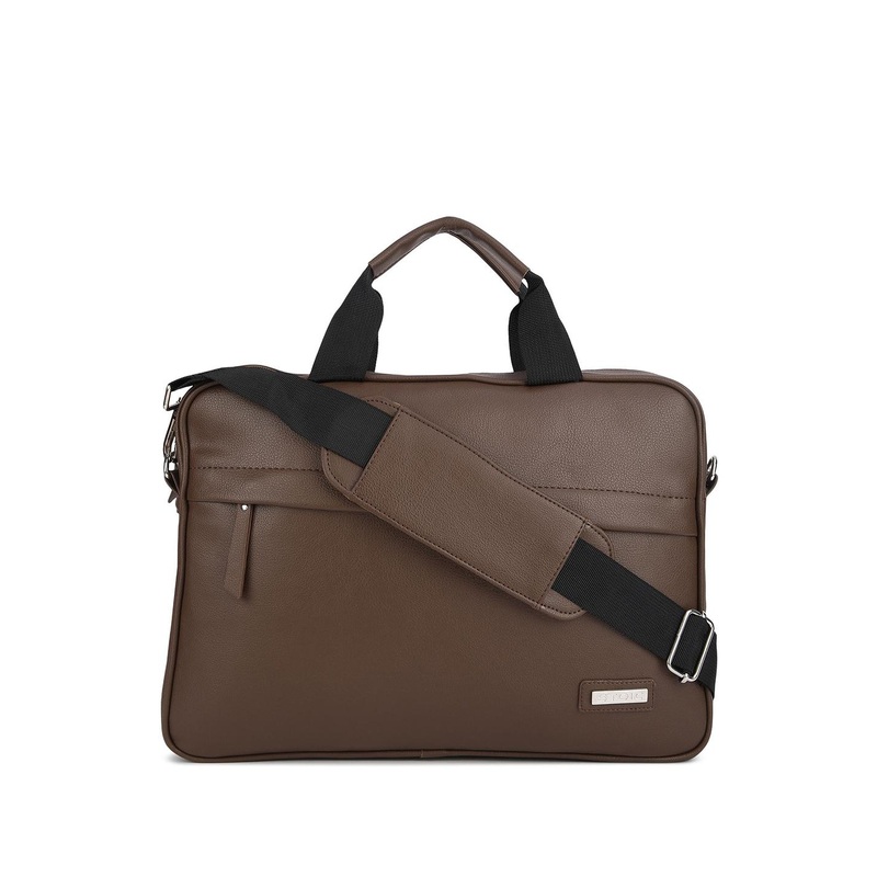 STOIC Unisex Leather Laptop Bag